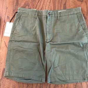 Goodfellow & Co Olive Flat Front Shorts